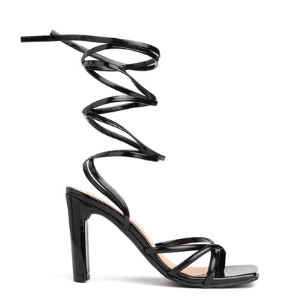 Sandalias de Vestir Mujer Marais - Negro Charol