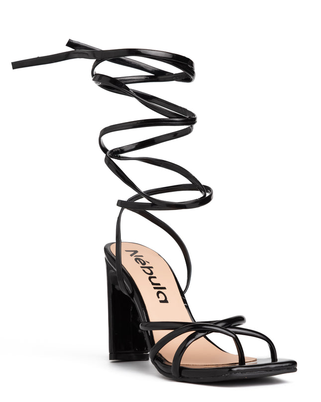 Sandalia Marais - Negro Charol