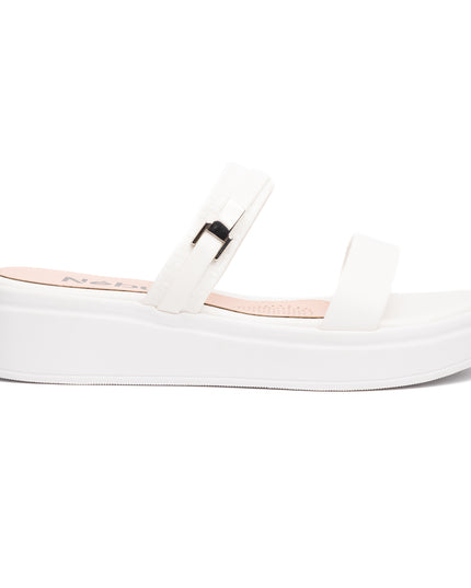 Sandalias Casuales Mujer Maryori - Blanco