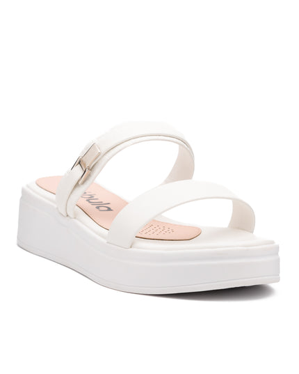 Sandalias Casuales Mujer Maryori - Blanco