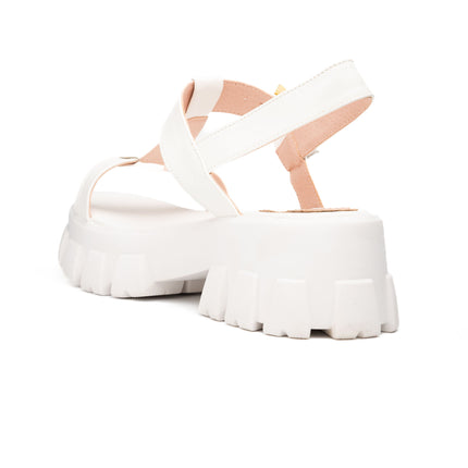 Sandalias Casuales Mujer Mesina - Blanco