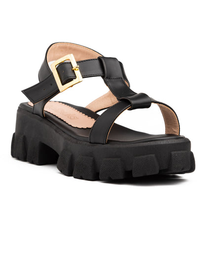 Sandalia Mesina -Negro