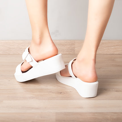 Sandalias Casuales Mujer Middleton - Blanco