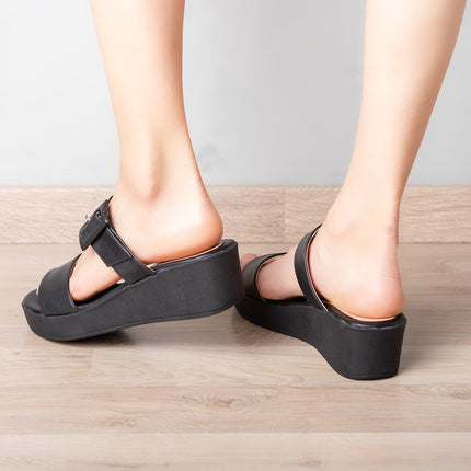 Sandalias Casuales Mujer Middleton - Negro