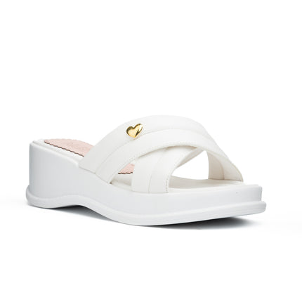 Sandalias Casuales Mujer Migasi - Blanco
