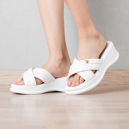 Sandalias Casuales Mujer Migasi - Blanco