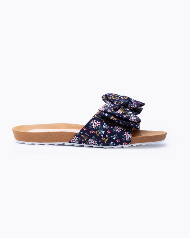 Sandalia Minna - Azul Floreado
