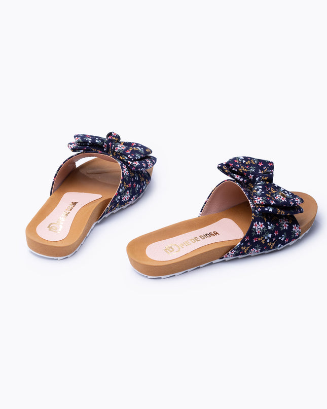 Sandalia Minna - Azul Floreado
