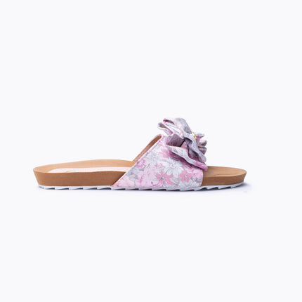 Sandalias Casuales Mujer Minna - Rosado Floreado