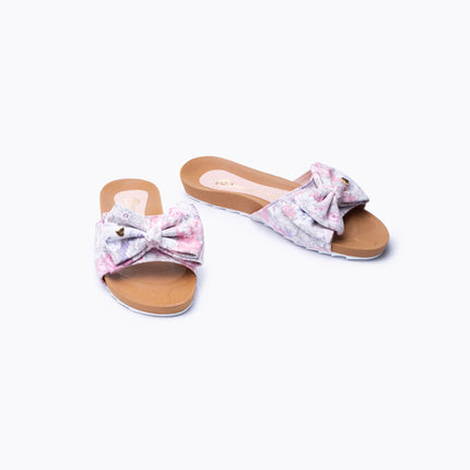 Sandalias Casuales Mujer Minna - Rosado Floreado