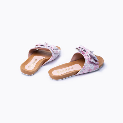 Sandalias Casuales Mujer Minna - Rosado Floreado