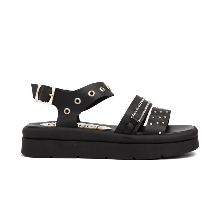 Sandalias Casuales Mujer Monaco - Negro