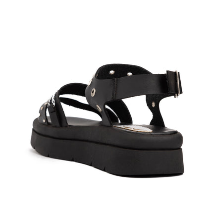 Sandalias Casuales Mujer Monaco - Negro