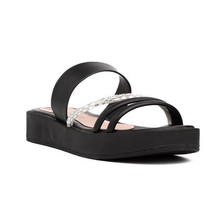 Sandalias Casuales Mujer Montt - Negro