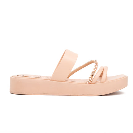 Sandalias Casuales Mujer Montt - Nude