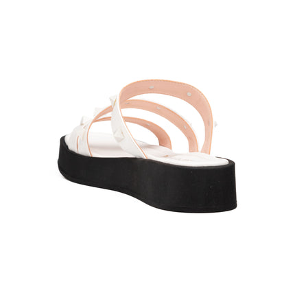 Sandalias Casuales Mujer Monza - Blanco