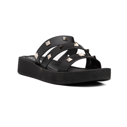 Sandalias Casuales Mujer Monza - Negro