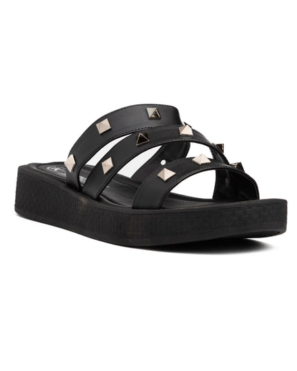 Sandalias Casuales Mujer Monza - Negro