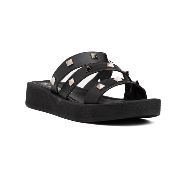 Sandalias Casuales Mujer Monza - Negro