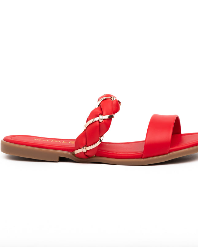 Sandalia Nasau - Rojo