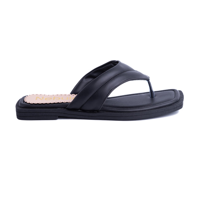 Sandalias Casuales Mujer Nicole - Negro