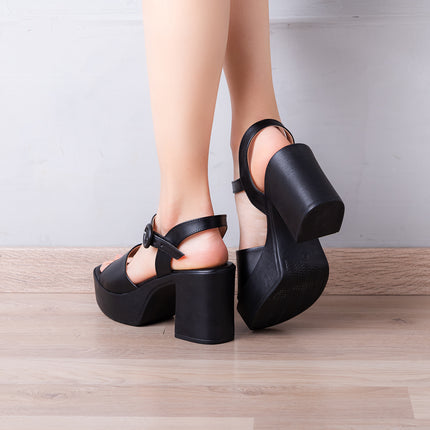 Sandalias Mujer Nicoya - Negro