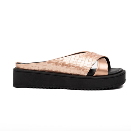 Sandalias Casuales Mujer Nikea - Bronce