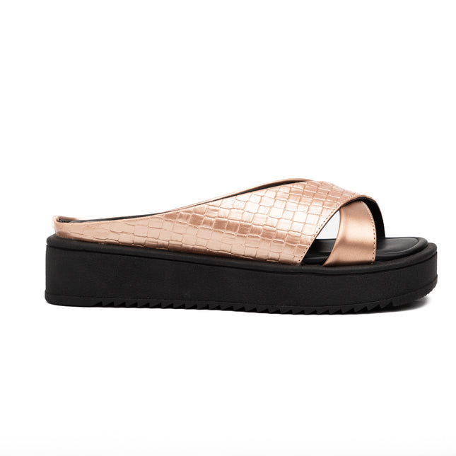 Sandalias Casuales Mujer Nikea - Bronce