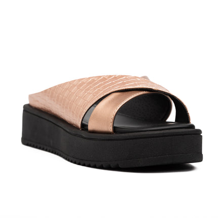 Sandalias Casuales Mujer Nikea - Bronce