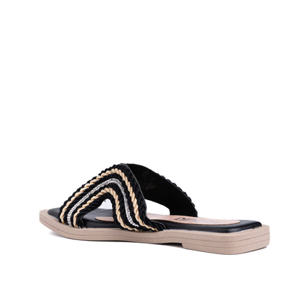 Sandalias Casuales Mujer Okubo - Negro