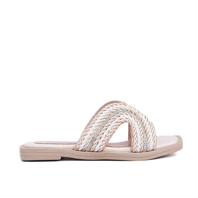 Sandalias Casuales Mujer Okubo - Nude