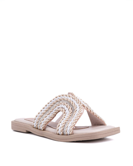 Sandalias Casuales Mujer Okubo - Nude