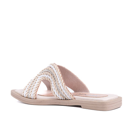 Sandalias Casuales Mujer Okubo - Nude