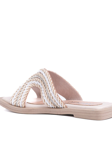Sandalias Casuales Mujer Okubo - Nude