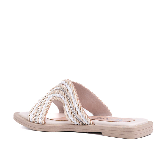 Sandalias Casuales Mujer Okubo - Nude