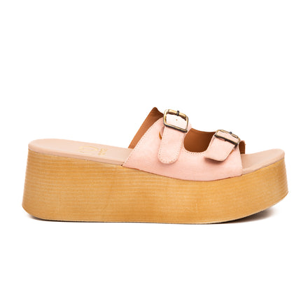 Sandalias Casuales Mujer Oradea -  Palo Rosa
