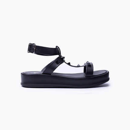 Sandalias Casuales Mujer Ovalle - Negro