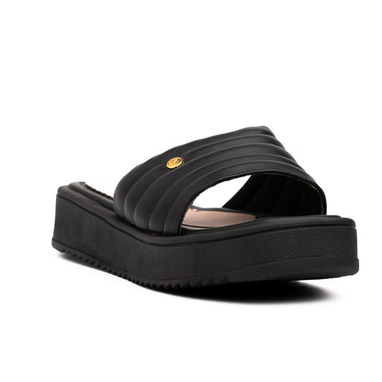 Sandalias Casuales Mujer Patras - Negro