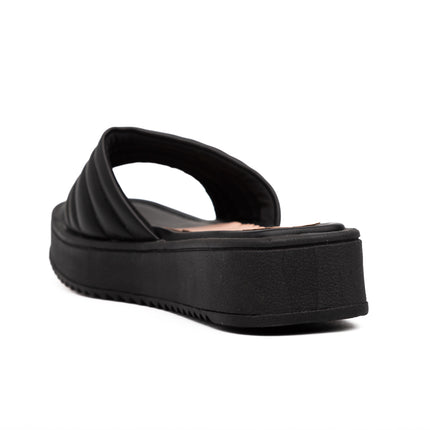 Sandalias Casuales Mujer Patras - Negro