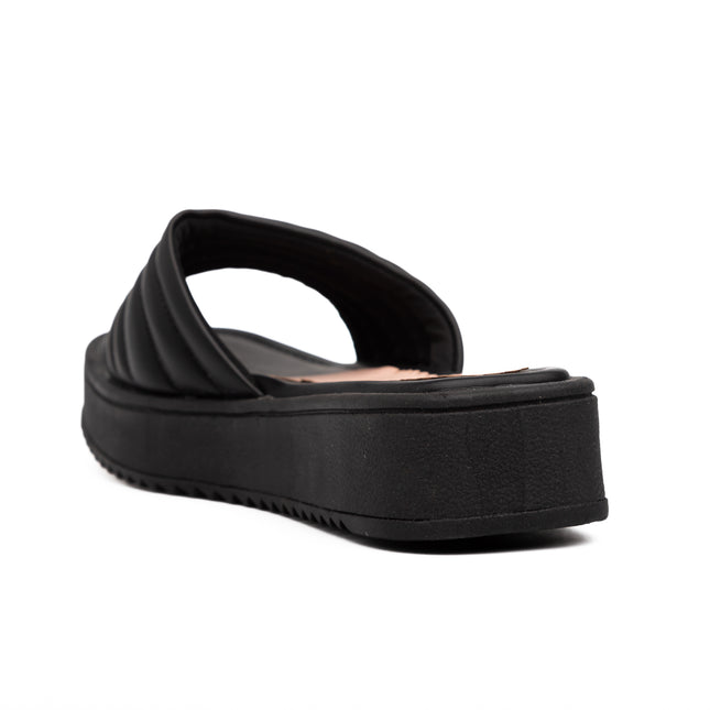 Sandalias Casuales Mujer Patras - Negro