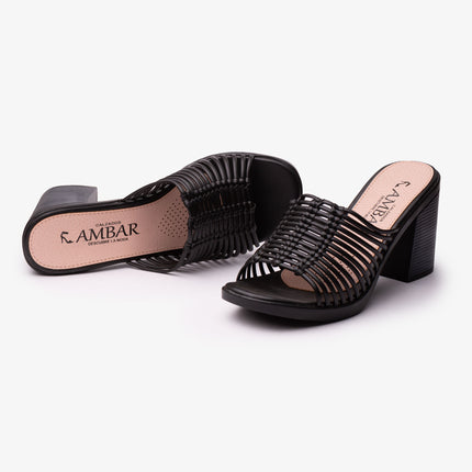 Sandalias Mujer Petropolis - Negro