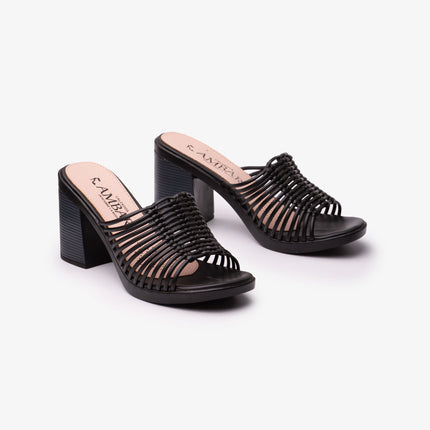 Sandalias Mujer Petropolis - Negro
