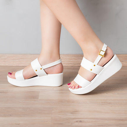 Sandalias Mujer Peves - Blanco