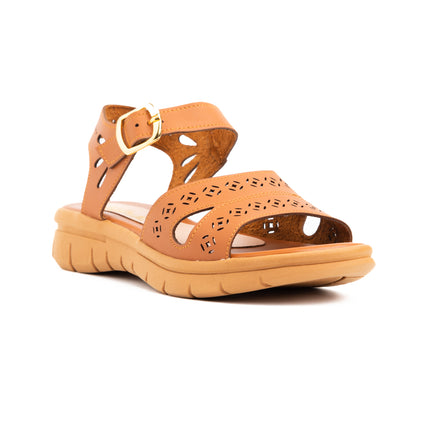 Sandalias Casuales Mujer Picchu - Camel