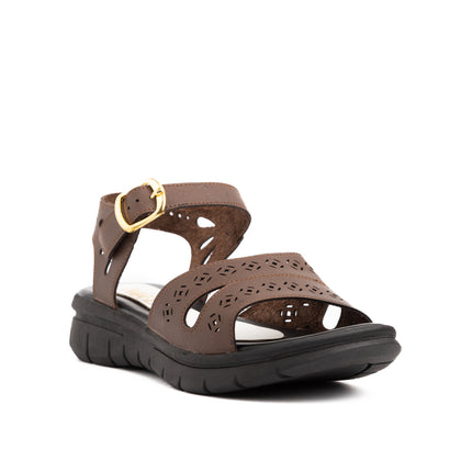 Sandalias Casuales Mujer Picchu - Marrón