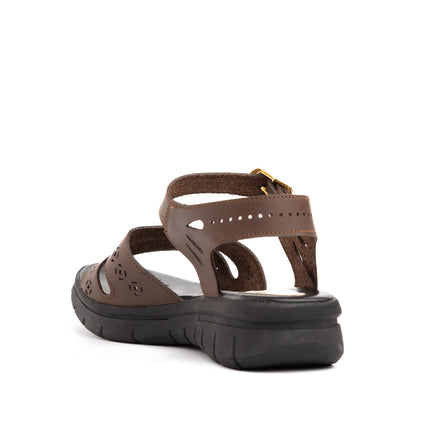 Sandalias Casuales Mujer Picchu - Marrón