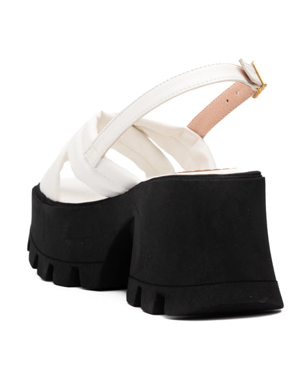 Sandalias Casuales Mujer Pleyades - Blanco