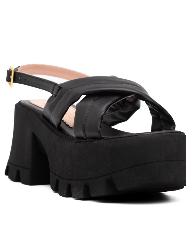 Sandalias Casuales Mujer Pleyades - Negro