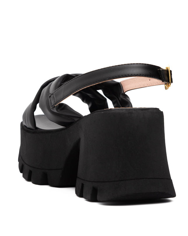 Sandalias Casuales Mujer Pleyades - Negro