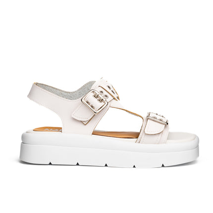 Sandalias Casuales Mujer Polanco - Blanco
